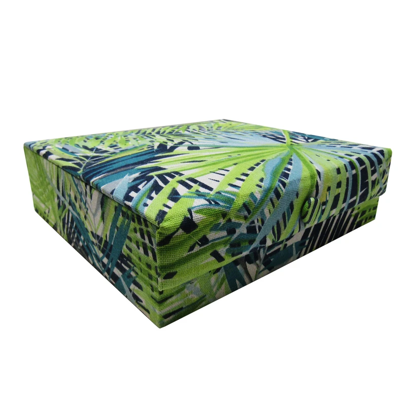 جعبه ابزار خیاطی هوم اند لایف مدل جوهانا طرح برگ کد 350006