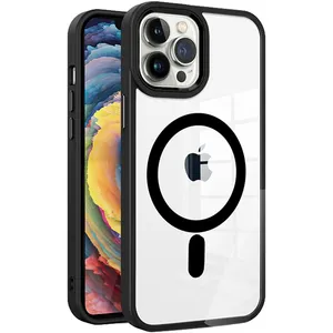 Masir Silicone Magnetic Magsafe Cover suitable for Apple Iphone 13 Pro