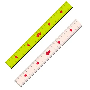 خط کش طرح Love  مجموعه 2 عددی