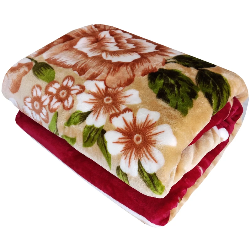 پتو گلبافت کد CC-23805 سایز 240×220 سانتی متر