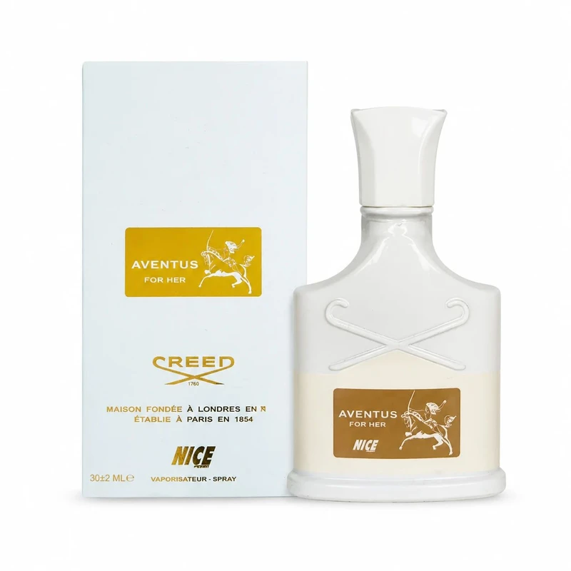 ادوپرفیوم زنانه نایس پاپت مدل Creed Aventus for Her با رایحه خنک حجم 30 میلی‌لیتر
