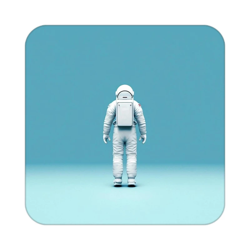 زیر لیوانی کاکتی طرح فضانورد مدل mp46134