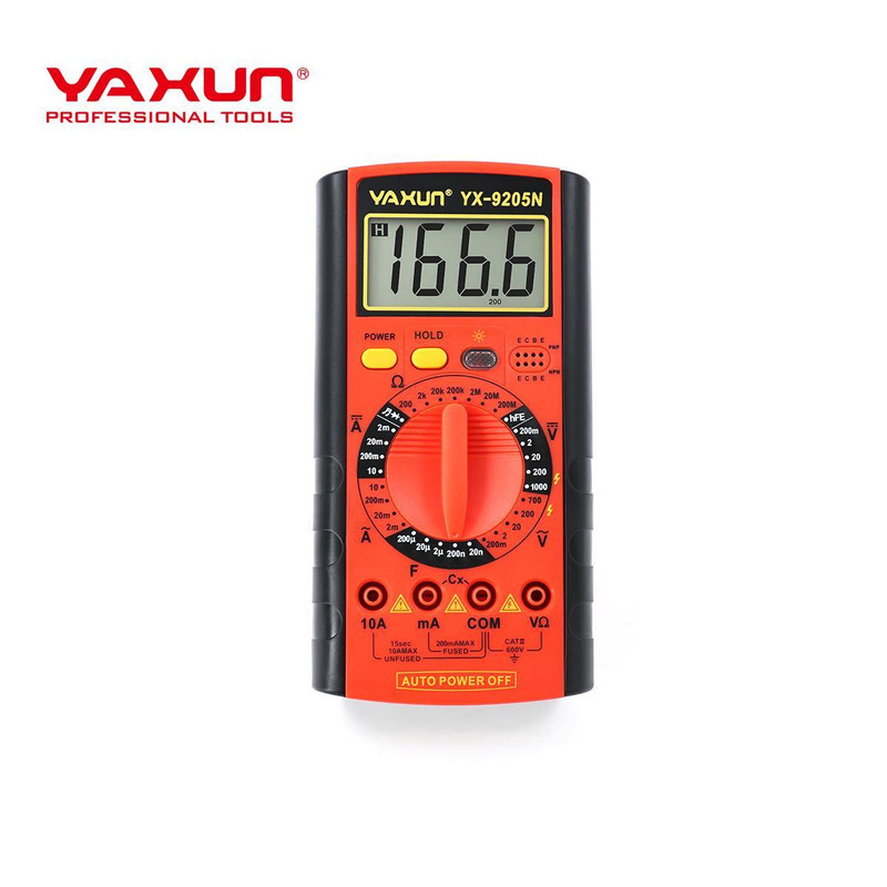 مولتی متر دیجیتال یاکسون مدل YX-9205N