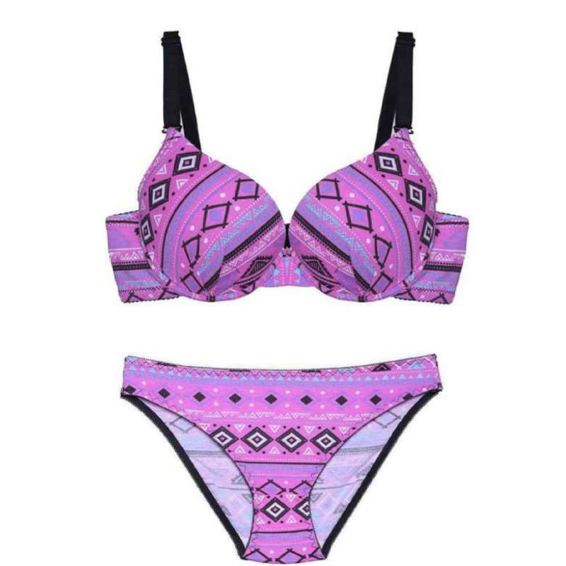 ست شورت و سوتین زنانه مدل ترمه