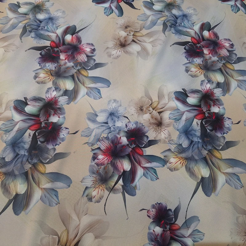 پارچه چادر عرض 1.5 متر مدل سوپرسافت  رنگ طوسی