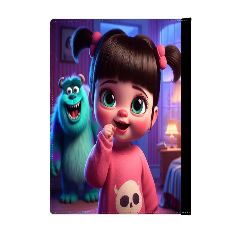 کلاسور پاد آفرین مدل فانتزی طرح کارتونی سالیوان و بو کد p452