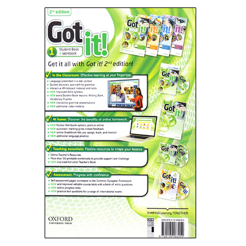 کتاب Got It 1 Second Edition اثر جمعی از نویسندگان انتشارات اشتیاق نور کتاب Got It 1 Second Edition اثر جمعی از نویسندگان انتشارات اشتیاق نور