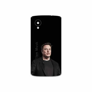 MAHOOT Elon Musk Cover Sticker for Google Nexus 5