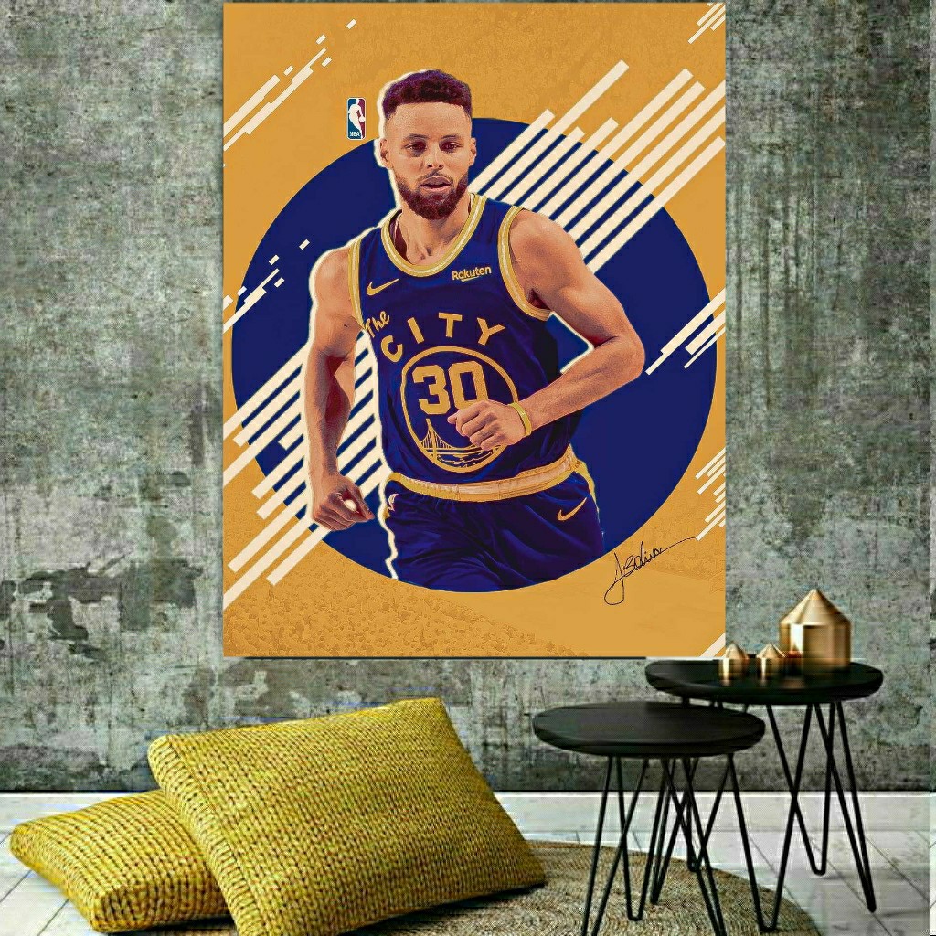 پوستر دیواری طرح ستاره بسکتبال مدل استفن کری کد SDP6117