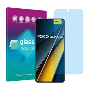 Glass pro Resistant matte anti-blue screen protector suitable for Xiaomi Poco X6 Pro