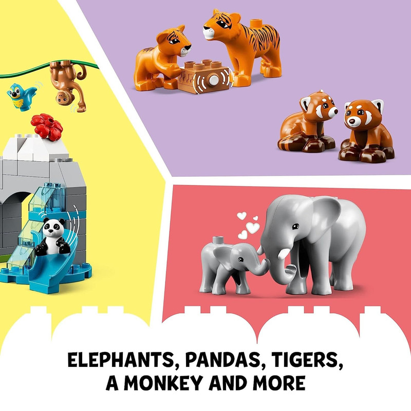 لگو سری داپلو مدل Wild Animals of Asia کد 10974