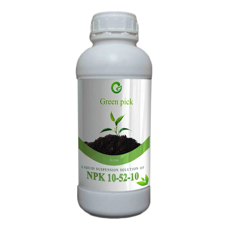 کود مایع فسفر بالا گرین پیک مدل NPK 10 52 10 حجم یک لیتر