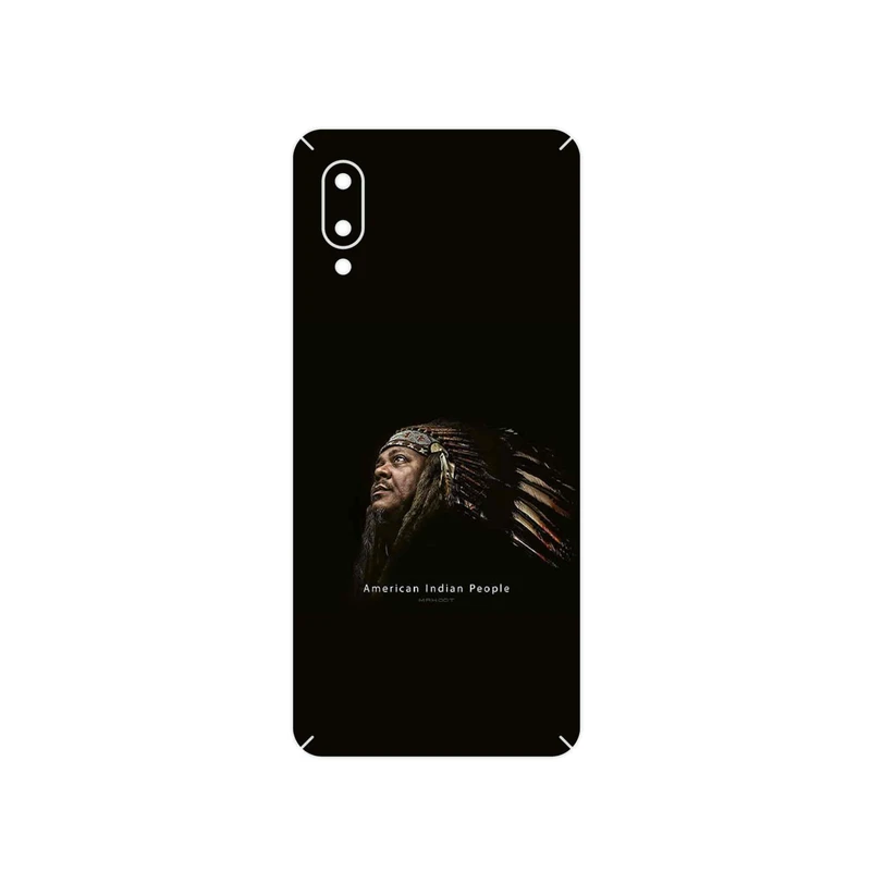 برچسب پوششی ماهوت مدل Portrait of an Indian Man مناسب برای گوشی موبایل سامسونگ Galaxy A02