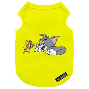 لباس سگ و گربه 27 طرح Tom & Jerry 1 کد MH156 سایز XL