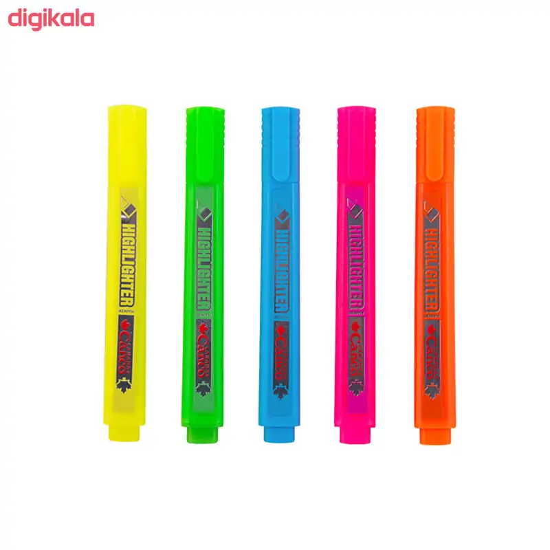 ماژیک علامت گذار کنکو کد HL007 بسته 2 عددی