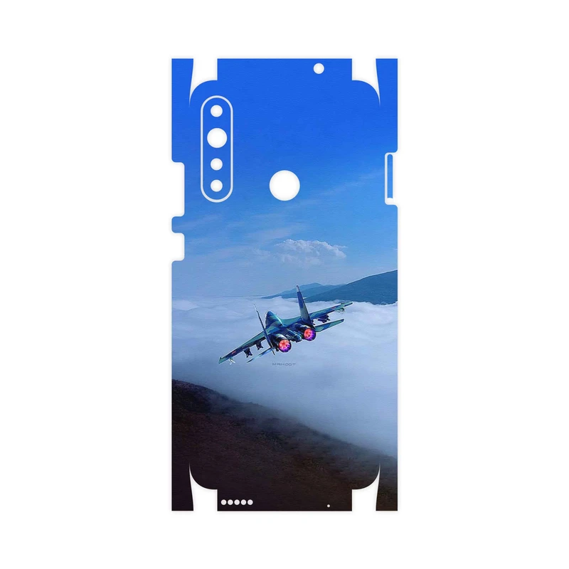 برچسب پوششی ماهوت مدل Fighter plane Su27-FullSkin مناسب برای گوشی موبایل جی پلاس P10