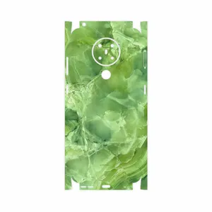 MAHOOT Green-Crystal-Marble-FullSkin Cover Sticker for Nokia 5.3
