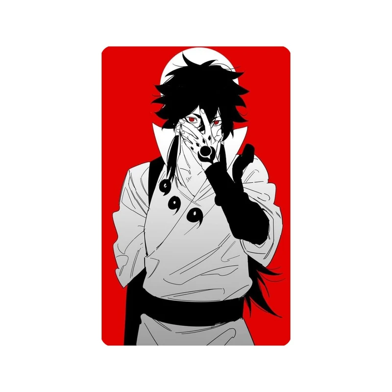 استیکر کارت مدل انیمه طرح ناروتو مادارا اوچیها Naruto Madara Uchiha کد 6111
