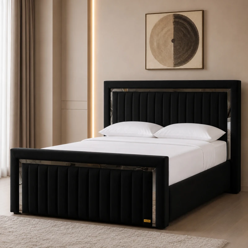 تخت خواب دونفره مدل ایرسا سایز 120×200 سانتی متر