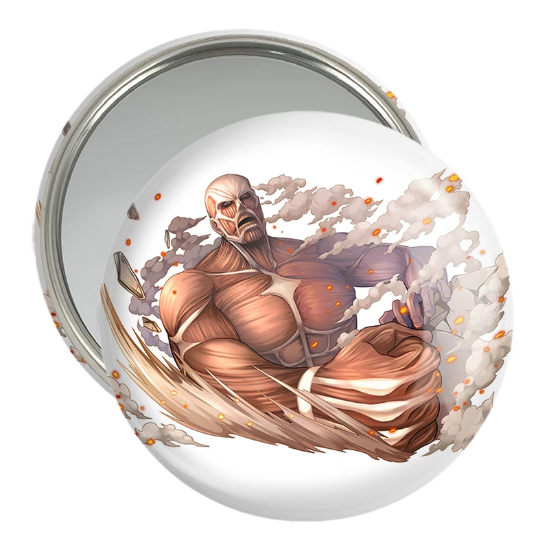 آینه جیبی خندالو مدل تایتان انیمه اتک آن تایتان Attack on Titan  کد 18532