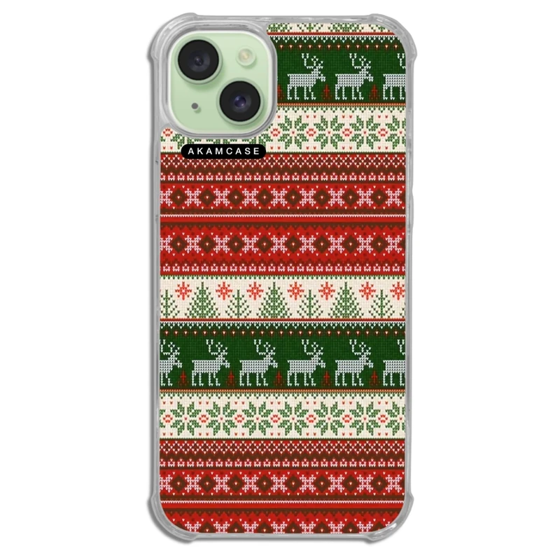 کاور آکام مدل AMCWTA15PLUS-CHRISTMAS22 مناسب برای گوشی موبایل اپل iPhone 15 Plus