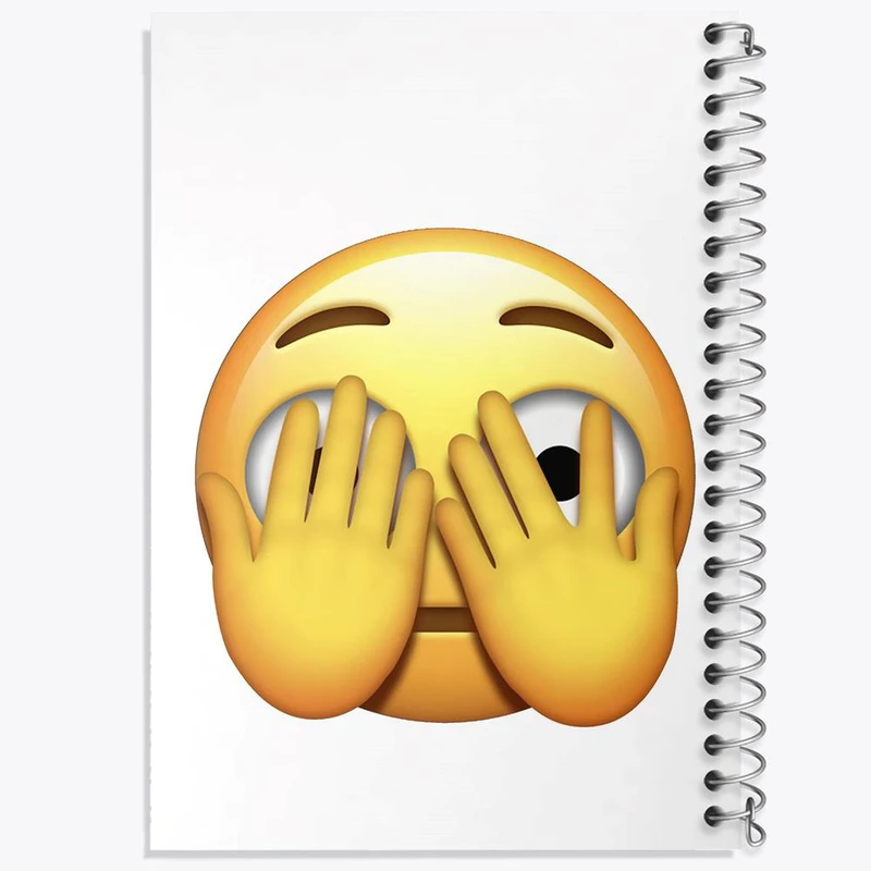 دفتر لیست خرید 50 برگ خندالو طرح ایموجی کد 24684