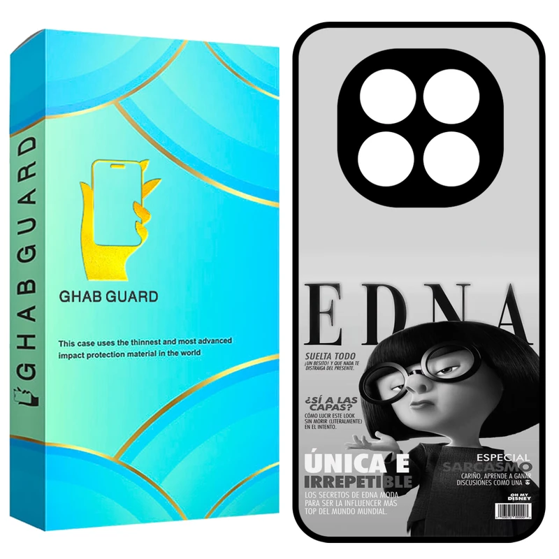 کاور قاب گارد طرح Edna مدل GN14P مناسب برای گوشی موبایل شیائومی Redmi Note 14 Pro 5G / Note 14 Pro Plus 5G