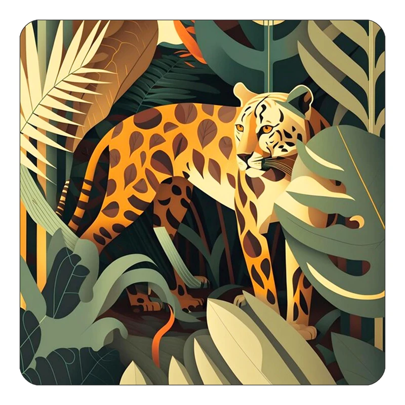 مگنت کاکتی طرح حیوانات رنگی مدل mp26454