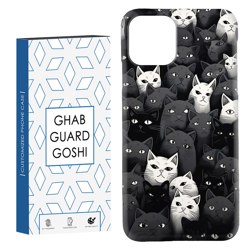 کاور قاب گارد گوشی طرح گربه کد Dimo-354 مناسب برای گوشی موبایل اپل  IPHONE 11