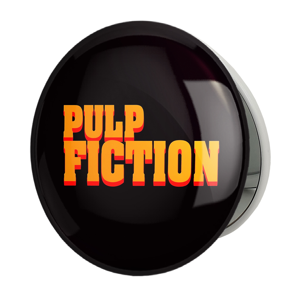 آینه جیبی خندالو طرح سریال پالپ فیکشن Pulp Fiction مدل تاشو کد 13841 