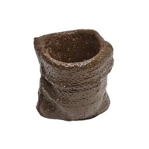 گلدان سنگی طرح گونی مدل K-503