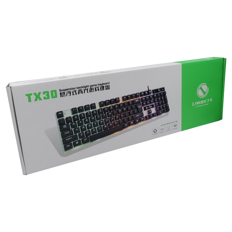 کیبورد مخصوص بازی مدل TX30 RGB
