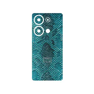 MAHOOT Blue Snake Skin Cover Sticker for Xiaomi Poco M6 Pro 4G