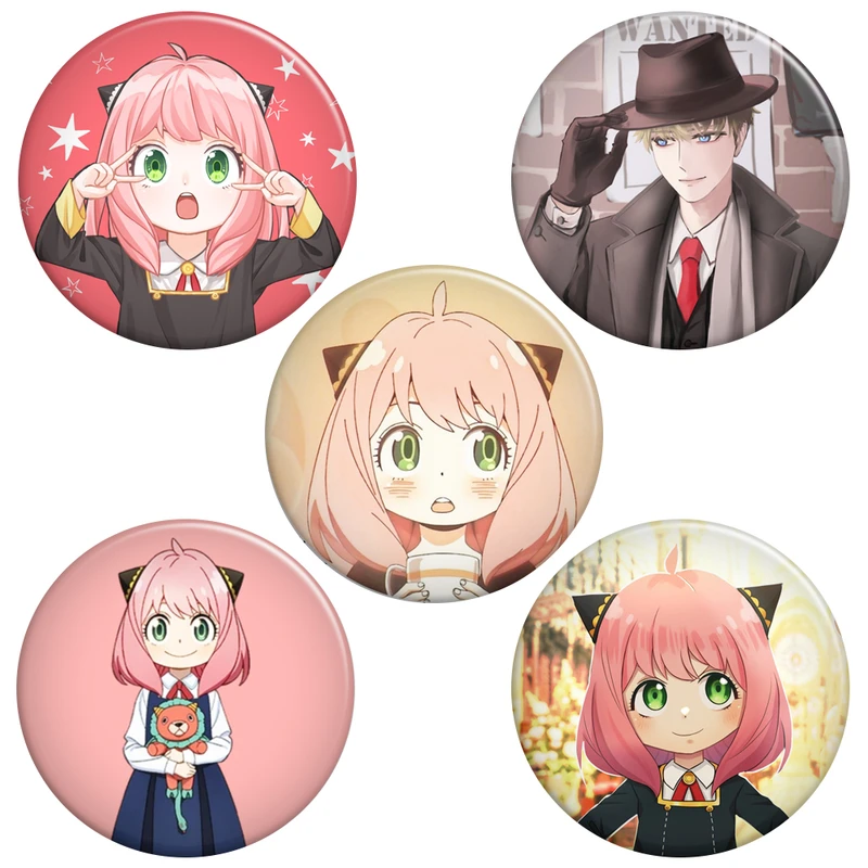 پیکسل گالری باجو طرح اسپای ایکس فمیلی کد 1 Spy X Family مجموعه 5 عددی