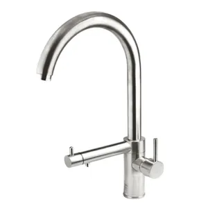 شیر آشپزخانه کسری مدل کروم مات