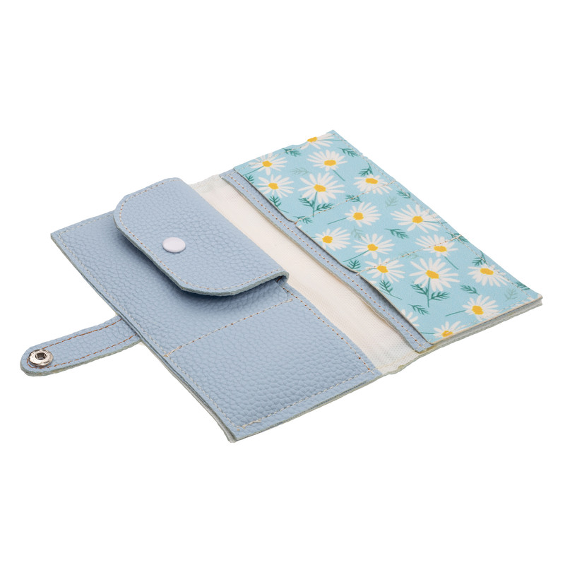 کیف پول زنانه طرح گل بابونه مدل WPA041203