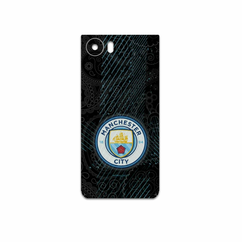 برچسب پوششی ماهوت مدل Manchester-City مناسب برای گوشی موبایل بلک بری KEYONE