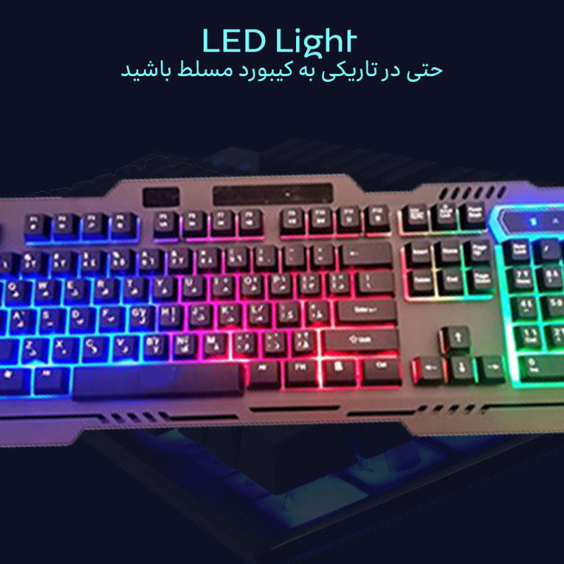 کیبورد و ماوس مدل Recimo-920 3