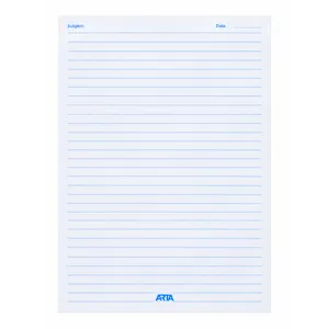 کاغذ A4 خط دار آرتا کد 01 بسته 20 عددی