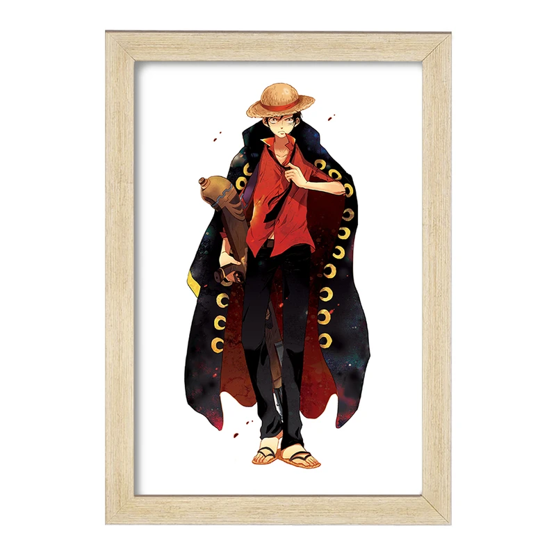 تابلو خندالو مدل لوفی انیمه وان پیس One Piece  کد 17255