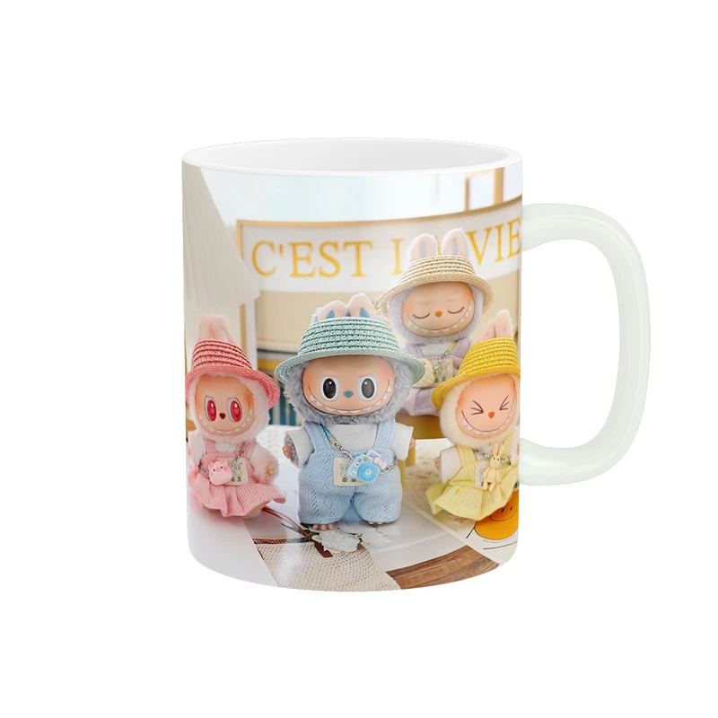 ماگ پادآفرین مدل عروسک لبوبو کد PM4467