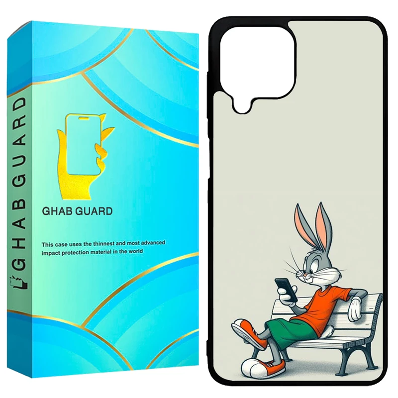 کاور قاب گارد طرح باگز بانی مدل GCHPA224 مناسب برای گوشی موبایل سامسونگ Galaxy A22 4G / M22 4G / M32 4G