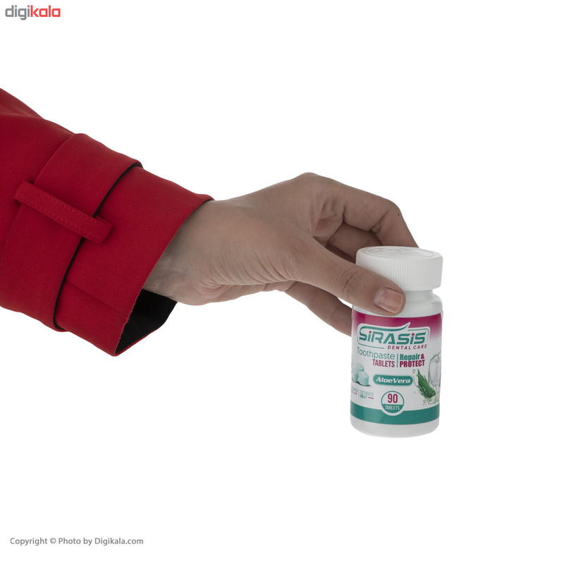 قرص دهان شویه و خمیر دندان سیراسیس مدل 035 مجموعه 5 عددی
