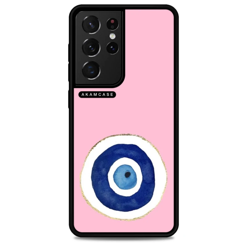 کاور آکام مدل AMCWSGS21U-EYES1 مناسب برای گوشی موبایل سامسونگ Galaxy S21 Ultra