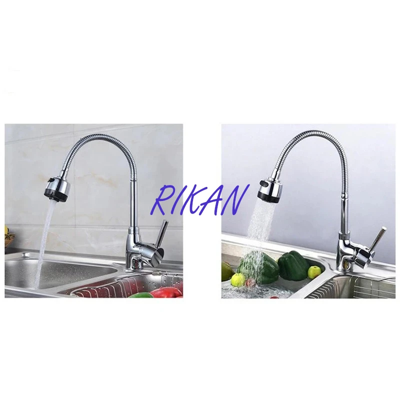 عکس شماره 10 : علم شیر ظرفشویی ریکان مدل فنری استیل سوبان