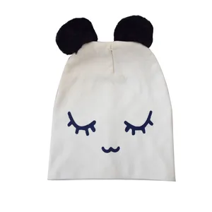 کلاه نوزادی مدل چشم وابرو 003