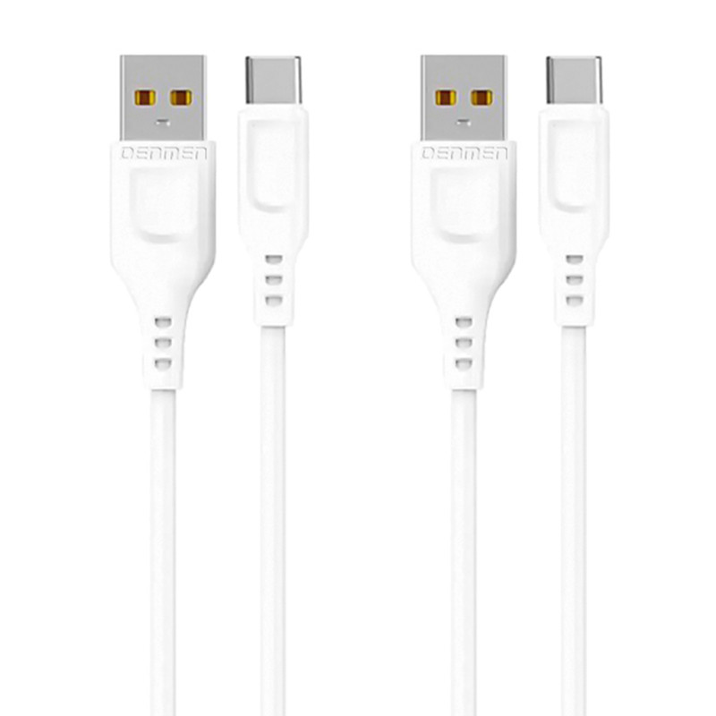 کابل تبدیل USB به USB-C دنمن مدل D01T A52 طول 1 متر مجموعه 2 عددی