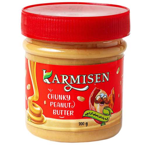 کره بادام زمینی کرانچی کارمیسن - 300 گرم