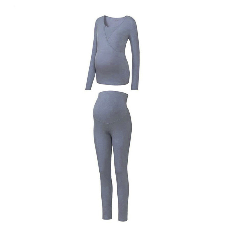 ست تی شرت و شلوار بارداری اسمارا کد S109