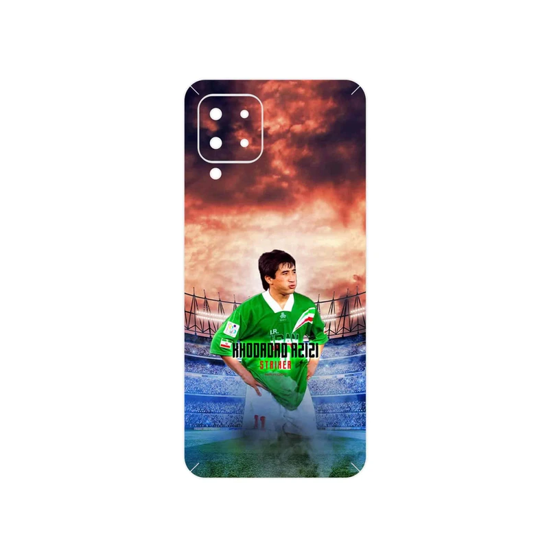 برچسب پوششی ماهوت مدل Khodadad Azizi مناسب برای گوشی موبایل سامسونگ Galaxy M22